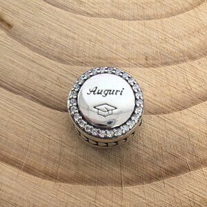 Pandora Auguri Exclusive Charm Pendant, S925 Silver Jewelry